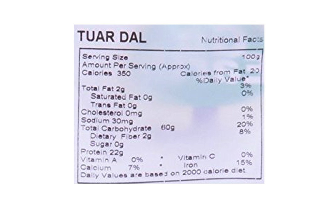 Go Earth Organic Tuar Dal    Pack  200 grams